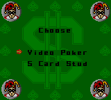 Poker Face Paul's Poker screenshot 3 for Sega Game Gear